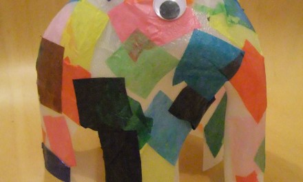 Kids Craft: Elmer Elephant